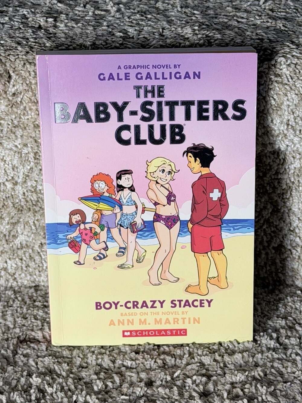 The Baby-Sitters Club: Boy-Crazy Stacey Graphic Novel by Gale Galligan